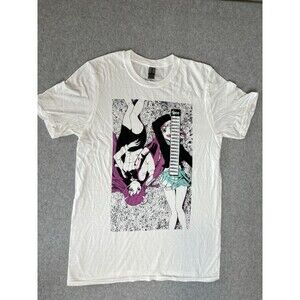 The Devil Is a Part-Timer Shirt Mens Short Sleeve‎ Anime White Crunchyroll Small
